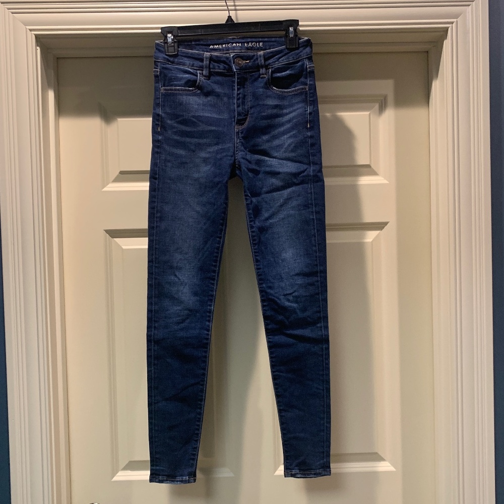 American Eagle Jeans Jegging Super Stretch High Rise